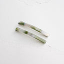 Eco Simple Hair Bobby Pin Set: Olive Pearl