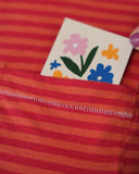Sage Riptide Tee, Tomato Red