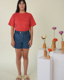 Harper Continental Short, Denim