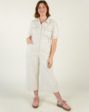 Sage Utility Jumpsuit, Cropped