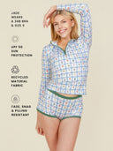 Long Sleeve Rashguard in Wildflower