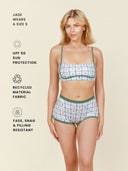 Boyshort Bottoms in Wildflower