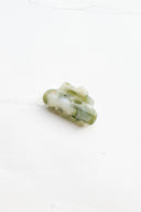 Eco Cloud Hair Claw Clip: Olive Pearl