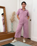 Sage Utility Jumpsuit, Dusty Rose