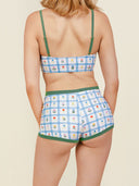 Boyshort Bottoms in Wildflower