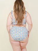 High Waisted Full Coverage Bottoms in Wildflower