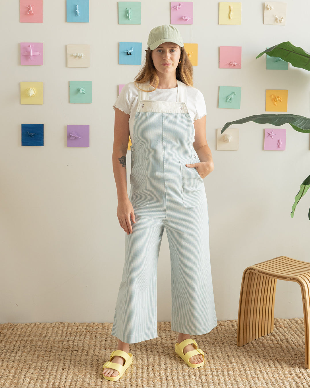 Sage Muse Overalls