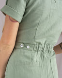 Sage Utility Jumpsuit (Cropped) - harpersage.com