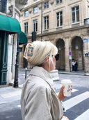 Hand-painted Moon Tarot Card Claw Hair Clip | Eco-Friendly