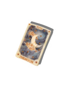 Hand-painted Moon Tarot Card Claw Hair Clip | Eco-Friendly