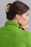 Eco Cloud Hair Claw Clip: Olive Pearl