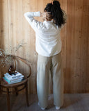 Sage Harbor Shirt, White Poplin