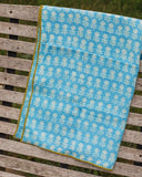 Harper Block Print Everyday Bandana, Blue