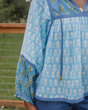 Harper Block Print Everyday Blouse