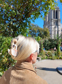 Hand-painted Bow Swan Claw Hair Clip | Eco-Friendly