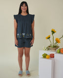 Harper Celeste Navy Short