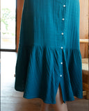 Harper Courtyard Dress, Deep Teal
