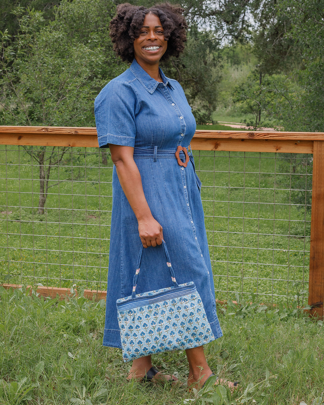 Harper Denimwood Dress