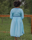 Harper Block Print Everyday Midi Dress