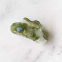 Eco Cloud Hair Claw Clip: Olive Pearl