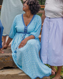 Harper Block Print Everyday Midi Dress