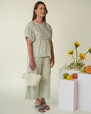 Harper Kinfolk Gingham Pant, Jadeite
