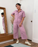 Sage Utility Jumpsuit, Dusty Rose