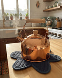 Denim Quilted Pot Holders (set of 2)