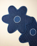 Denim Quilted Pot Holders (set of 2)