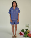 Sage Linen Rambler Short