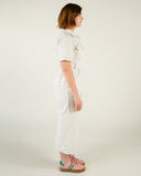 Sage Utility Jumpsuit, Cropped