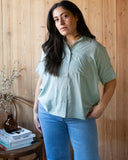 Sage Camp Shirt- Jadeite