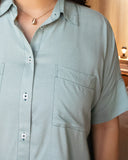 Sage Camp Shirt- Jadeite