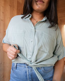 Sage Camp Shirt- Jadeite