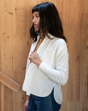 Sage Harbor Shirt, White Poplin