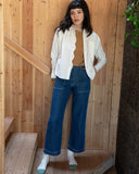 Sage Harbor Shirt, White Poplin