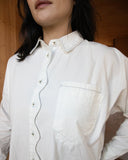 Sage Harbor Shirt, White Poplin