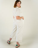 Sage Utility Jumpsuit, Cropped