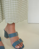 Harper Kinfolk Gingham Pant, Jadeite