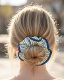 Jumbo - Denim Stripe Scrunchie