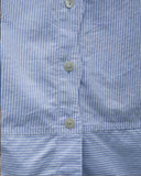 Sage Coastal Stripe Scallop Skirt