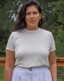 Sage Essential Linen Slub Tee