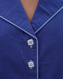 Sage Whimsy Poplin Camp Shirt