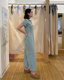 Sage Utility Jumpsuit, Seafoam Green