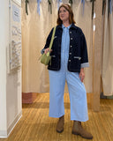 Sage Utility Jumpsuit, Light Blue