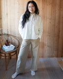 Sage Harbor Shirt, White Poplin